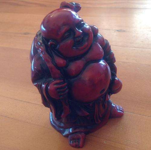 ---- Attractive resin Laughing Buddha figurine ----