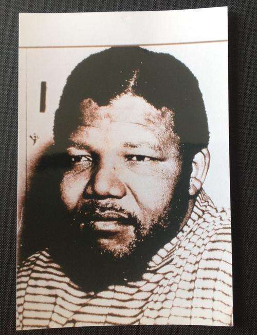 Photograph of the young Nelson Mandela
