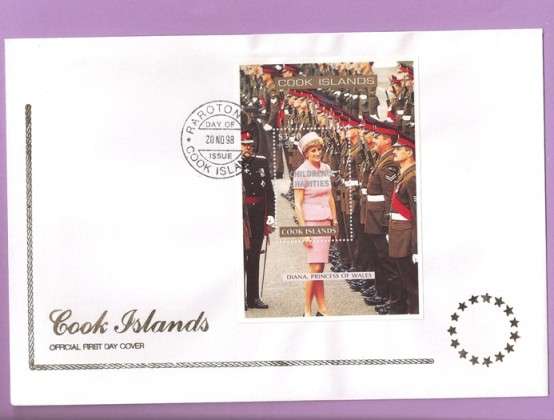 1998 Penrhyn Special FDC I celebrating the life of Diana Princess of Wales