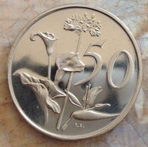 Proof 1969E Nickel Fifty cents (50c)