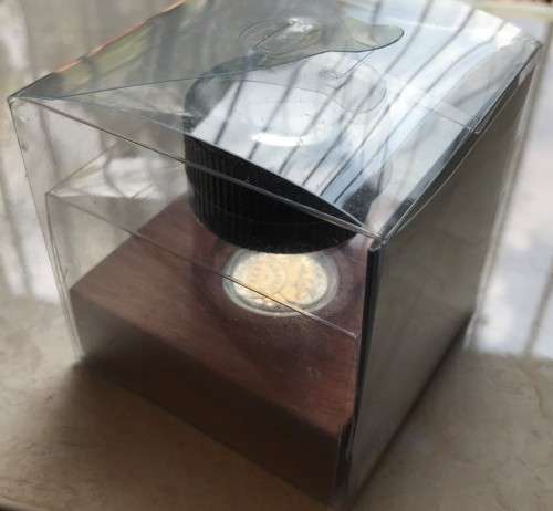 LIMITED EDITION PROOF GRIQUA TOWN (1815-2015) BI-METAL R5 WITH MAGNIFIER & COA