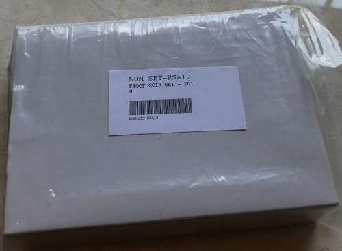 SA 2010 PROOF COIN SET WITH SA MINT COA - LOW MINTAGE 1449