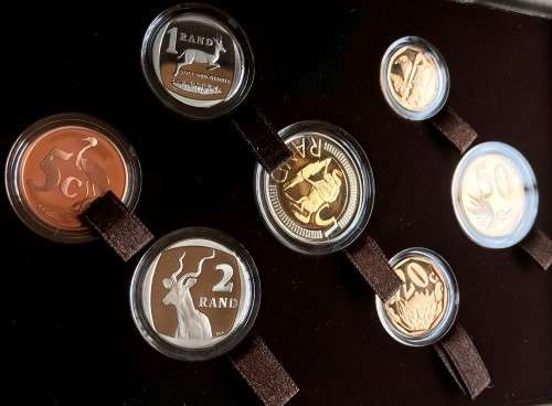 SA 2010 PROOF COIN SET WITH SA MINT COA - LOW MINTAGE 1449