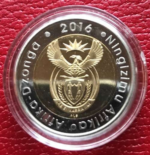 2016 Proof "Oom Paul" Mintmark Five rand