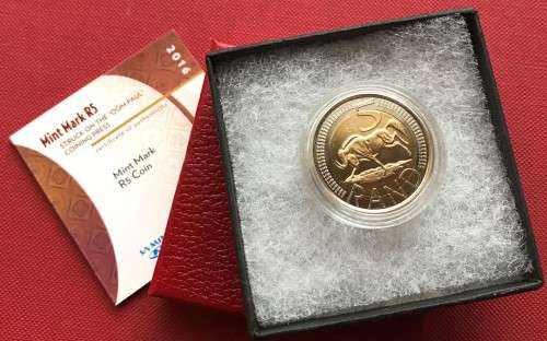 2016 Proof "Oom Paul" Mintmark Five rand