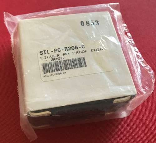 2006 Proof Sterling Silver R2 Crown - Birds of Prey - Secretary Bird, with COA