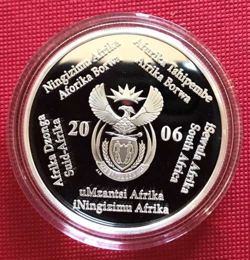 2006 Proof Sterling Silver R2 Crown - Birds of Prey - Secretary Bird, with COA