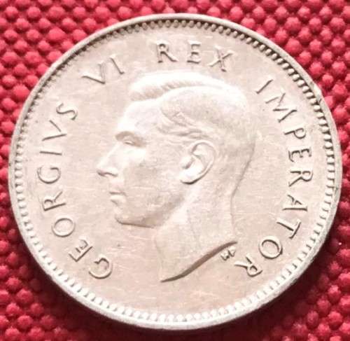 Nice George VI 1943 Silver Tickey (3d)