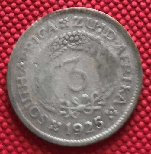 George V 1925 Silver Tickey (3d) - filler