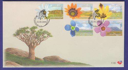 RSA 2008 Flowers of Namaqualand FDC 7.135