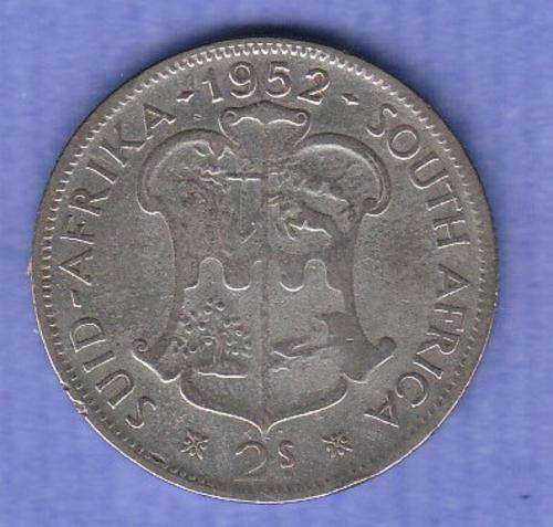 SA Union 1952 Silver Florin (2 Shillings)
