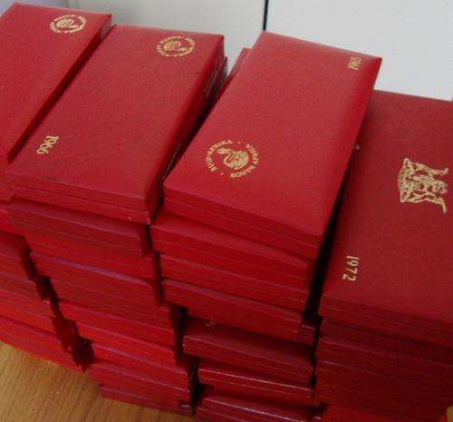 Empty SA Mint Red Box - 1969