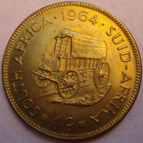 UNCIRCULATED 1st Decimal Series 1964 1 cent