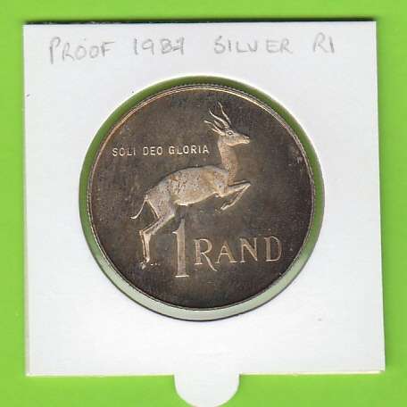 RSA Proof 1987 Silver R1