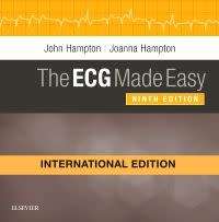 The ECG made easy and 150 ECG Cases by John Hampton COMBO
