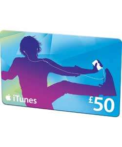 Â£50 iTunes UK Voucher