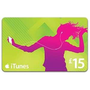Â£15 iTunes UK Voucher