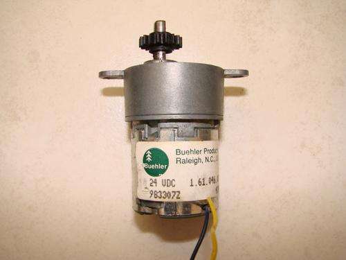 A BEUHLER 24VDC GEARED MOTOR
