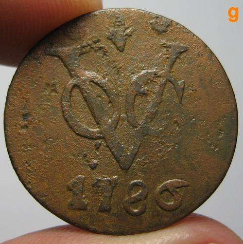 1786 COINS US COLONIAL VOC NEW YORK PENNY GELDERLAND DUTCH DUIT