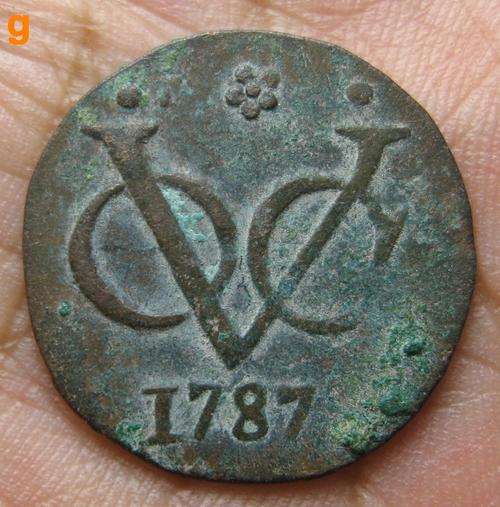 1787 COINS US COLONIAL VOC NEW YORK PENNY DUTCH DUIT NETHERLANDS INDIES WESTFRISIA