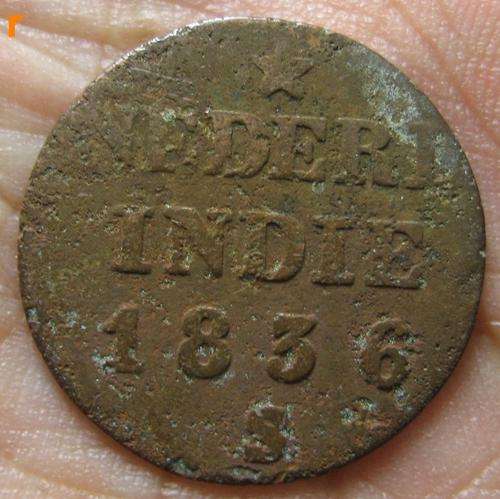 1836 COINS US COLONIAL VOC NEW YORK PENNY DUTCH DUIT NETHERLANDS INDIES 1/4 (0.25) STUIVERS