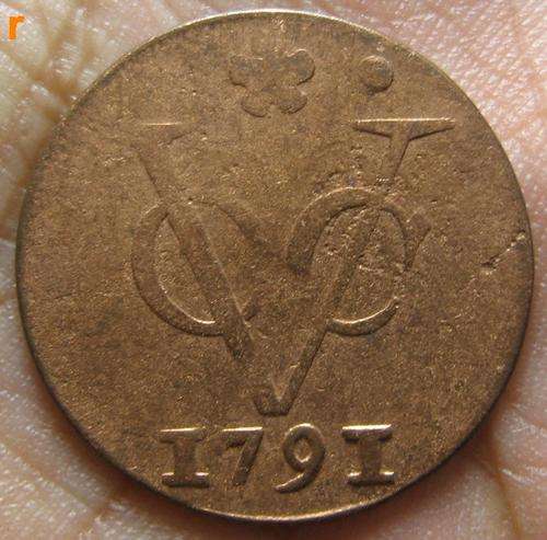 1791 COINS US COLONIAL VOC NEW YORK PENNY DUTCH DUIT NETHERLANDS INDIES HOLLAND