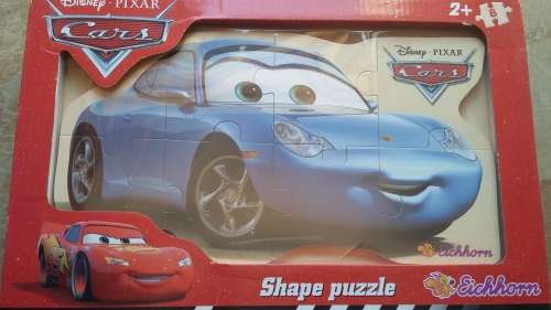 McQueen cars wooden shape puzzle, was R100 now R30