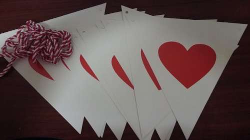 Party flags Cardboard was R30 now R20