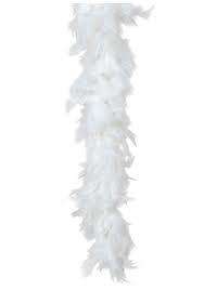 Boa Feather necklace  +-2m - dress up