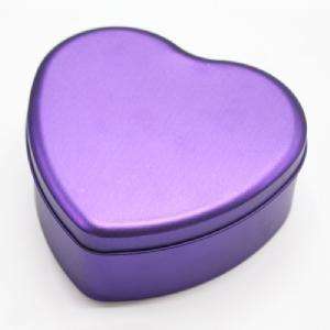 Heart metal tin purple was R10
