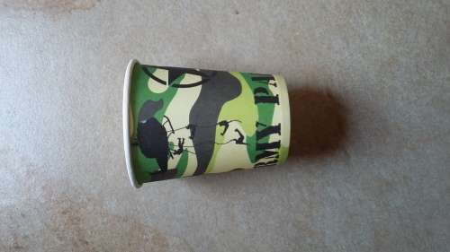 Army Theme kids party paper cups (5)