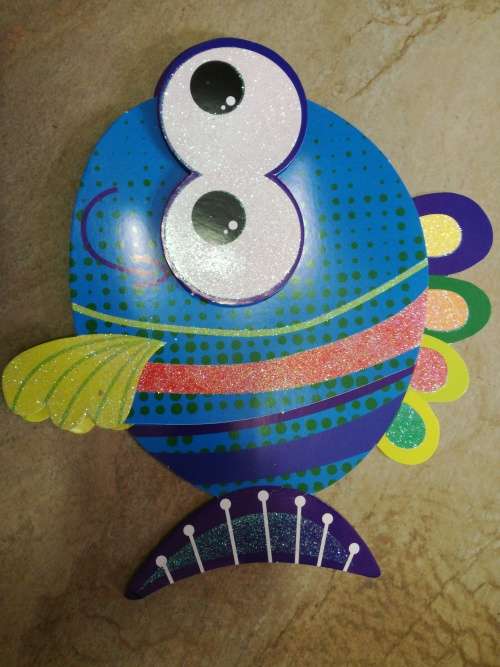 Stunning fish under the sea cardboard cut out perfect for party decor 27cm was R14