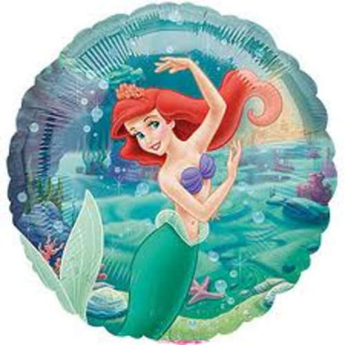 45cm Ariel / mermaid kids party Foil Balloon xl