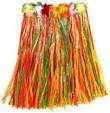 Hawaiian skirt for adult-  multi colours