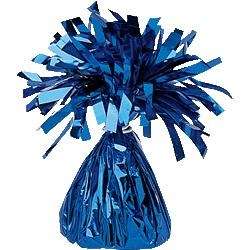 Foil balloon weight blue