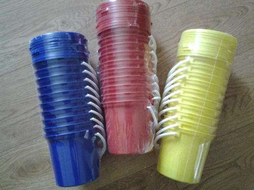 Party buckets - plain plastic 1 L - color on request