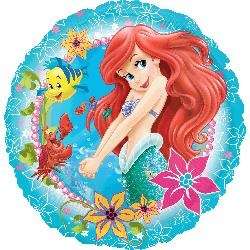 43cm Ariel mermaid under the sea kids party  Foil Balloon xl