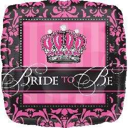 45cm bride to be - bacheloratte party Supershape Foil Balloon xl