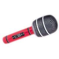 Inflatable microphone great for rock and roll party , 30cm
