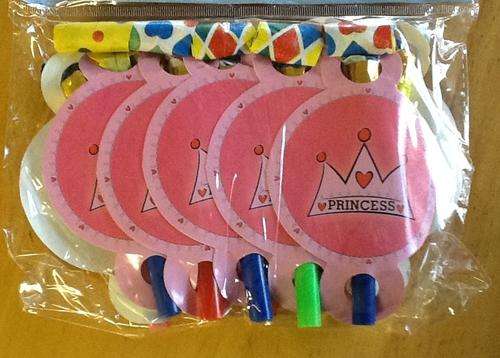 Princess blow outs - 10 per pack