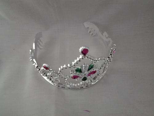 Plastic crown tiara, perfect for princess party, design may differ slightly