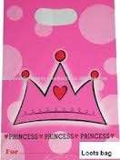 Princess loot bags / party packs (10)