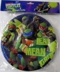 Teenage mutant ninja turtle kids party big paper plates (8)