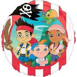 43cm Jake and the Neverland pirates kids party  Foil Balloon xl