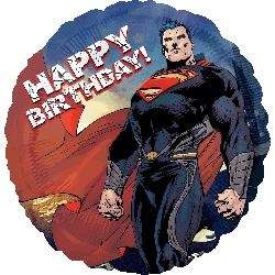 43cm Superman kids party Foil Balloon xl