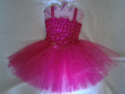 Pink tutu dress - dress up party - +-2-4 yr