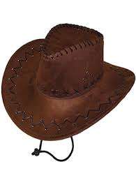 Brown cowboy hat - dress up party