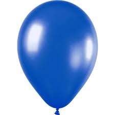 Helium quality balloon 10 in pack blue