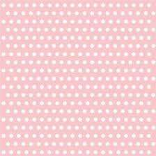 Tissue gift wrap paper - 10 sheets per pack - sheets 51x66cm - pink polka dot