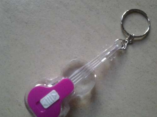 Guitar keyring - nice gift 8cm